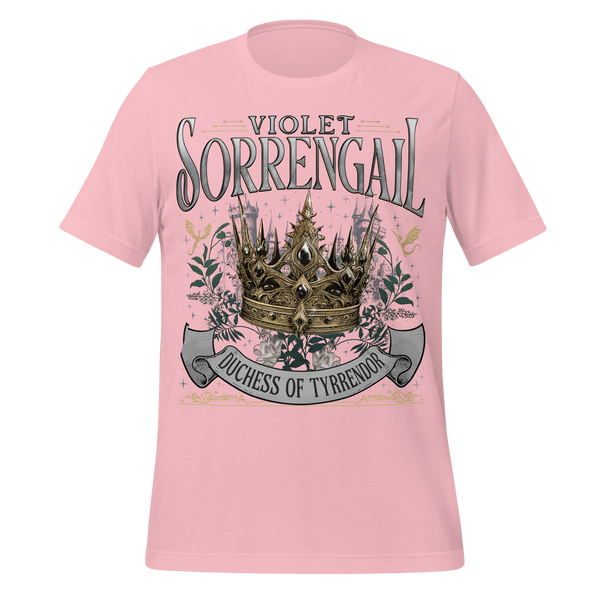 Duchess of Tyrrendor Tee in Pink