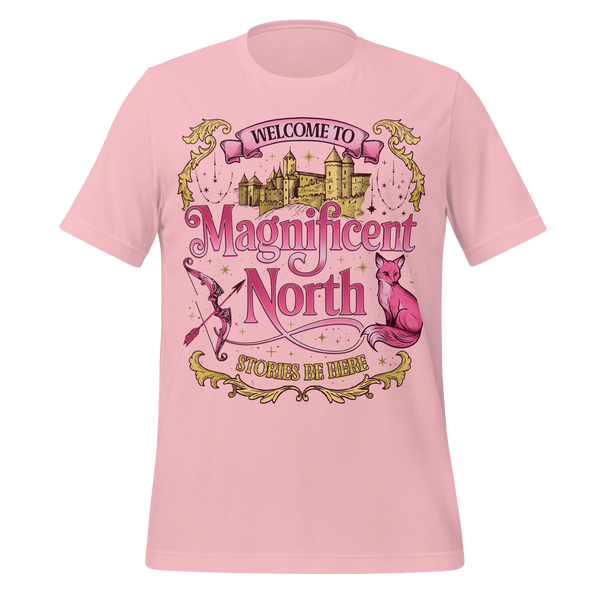 Magnificent North Tee in Pink