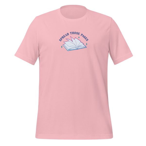 Spread Those Pages Tee in Pink