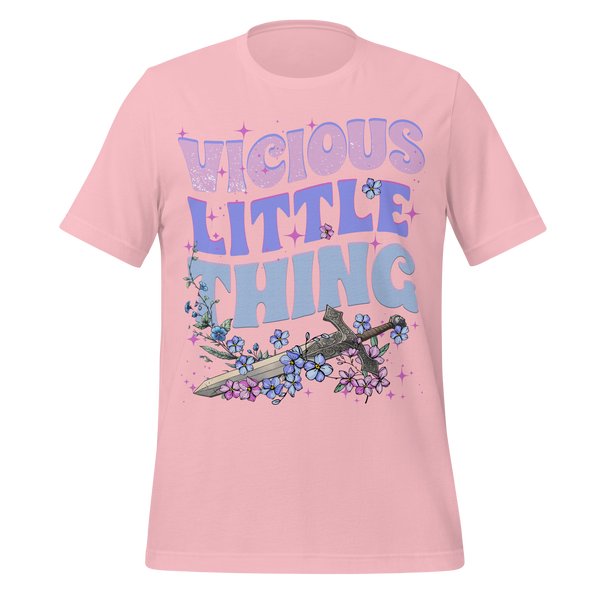 Vicious Little Thing Tee in Pink