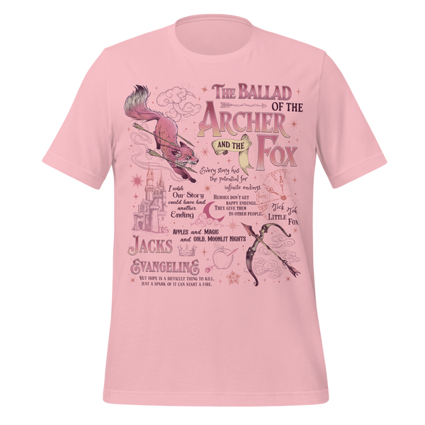 Archer & Fox Romantasy Tee in Pink