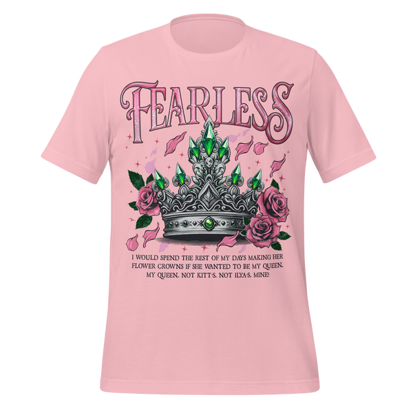 Fearless Queen Tee in Pink