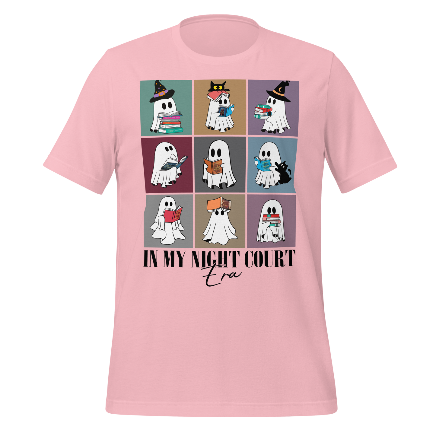 In My Night Court Era Ghosts Reading Books Design Tee - MagicMerchEmporium