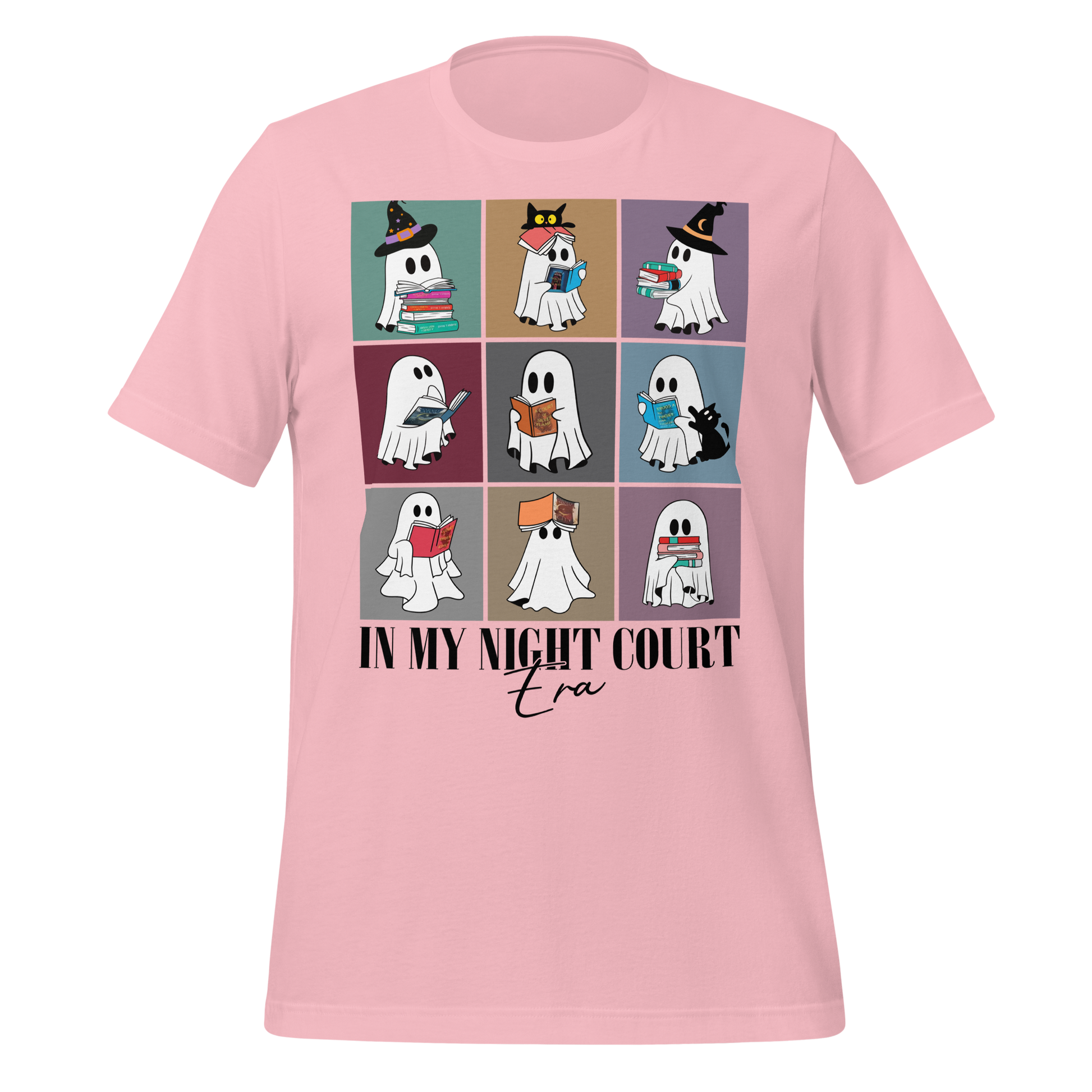In My Night Court Era Ghosts Reading Books Design Tee - MagicMerchEmporium