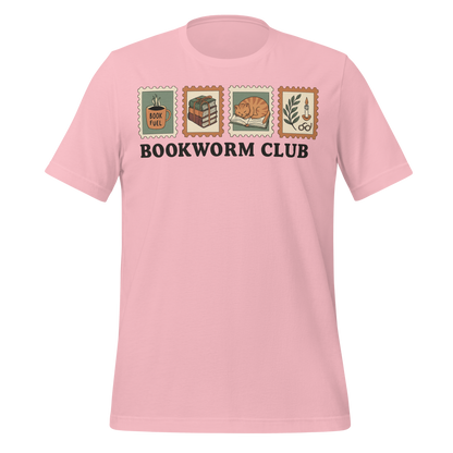 Bookworm Club Stamps Tee