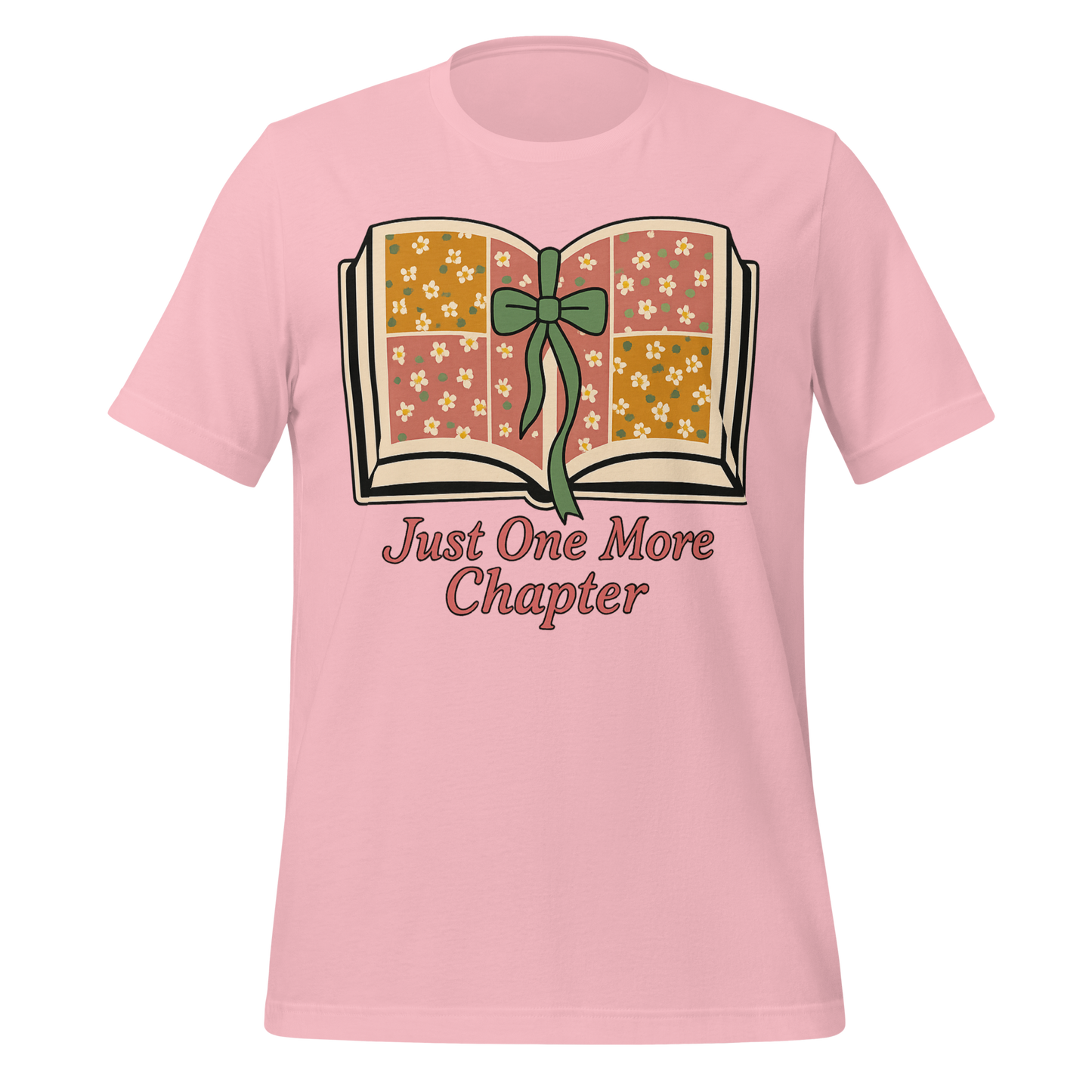 Open Book Just One More Chapter Tee
