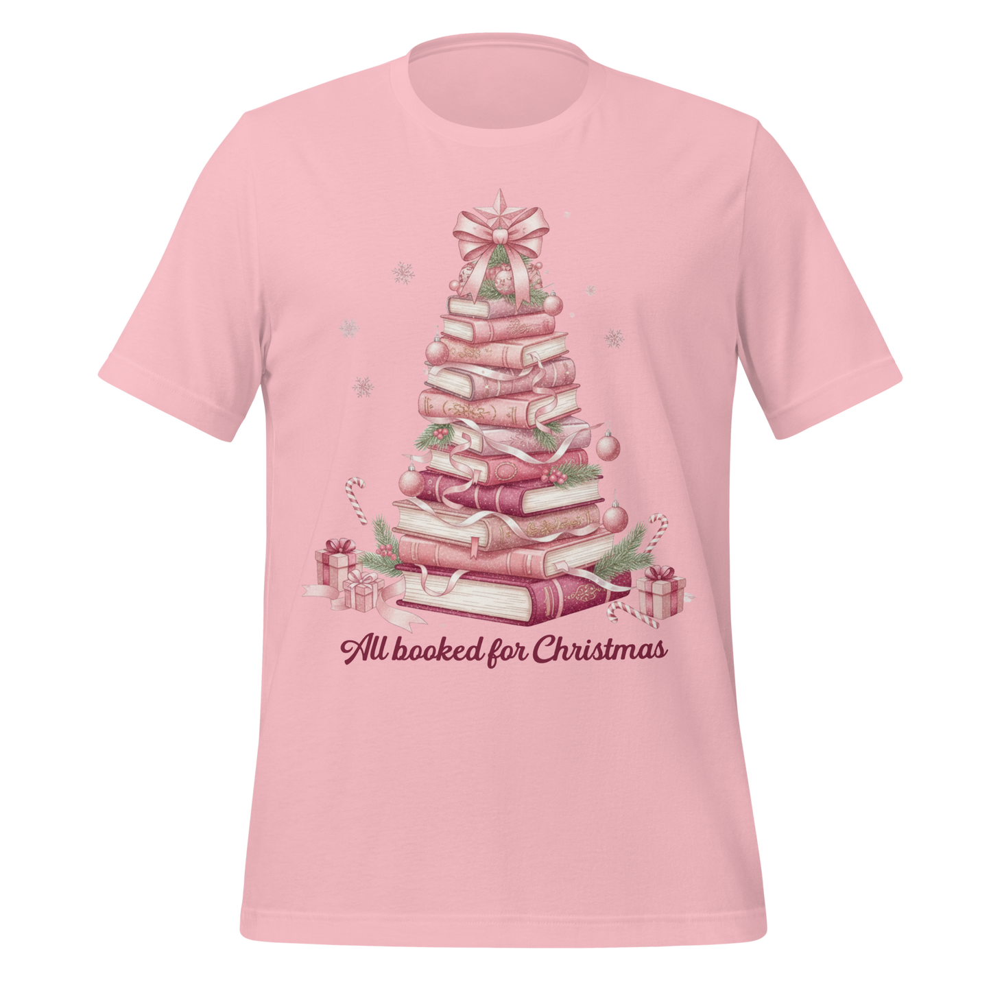 All Booked For Christmas Tee
