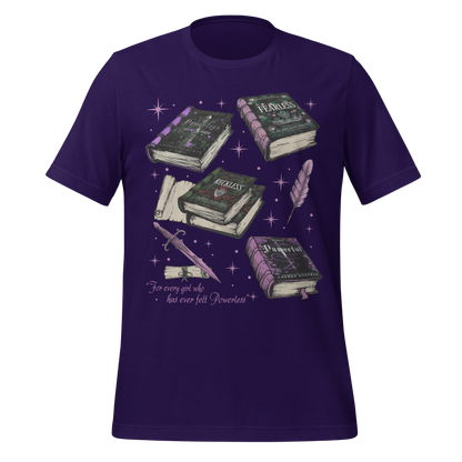 Powerless Book Stack Tee