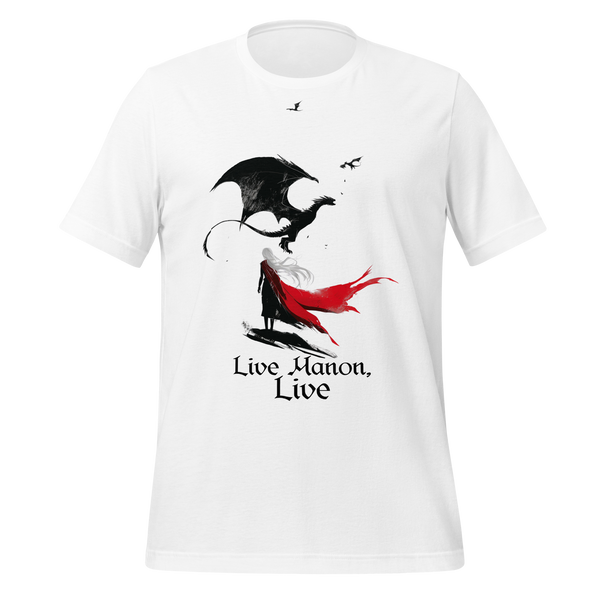 Live, Manon, Live Tee in White