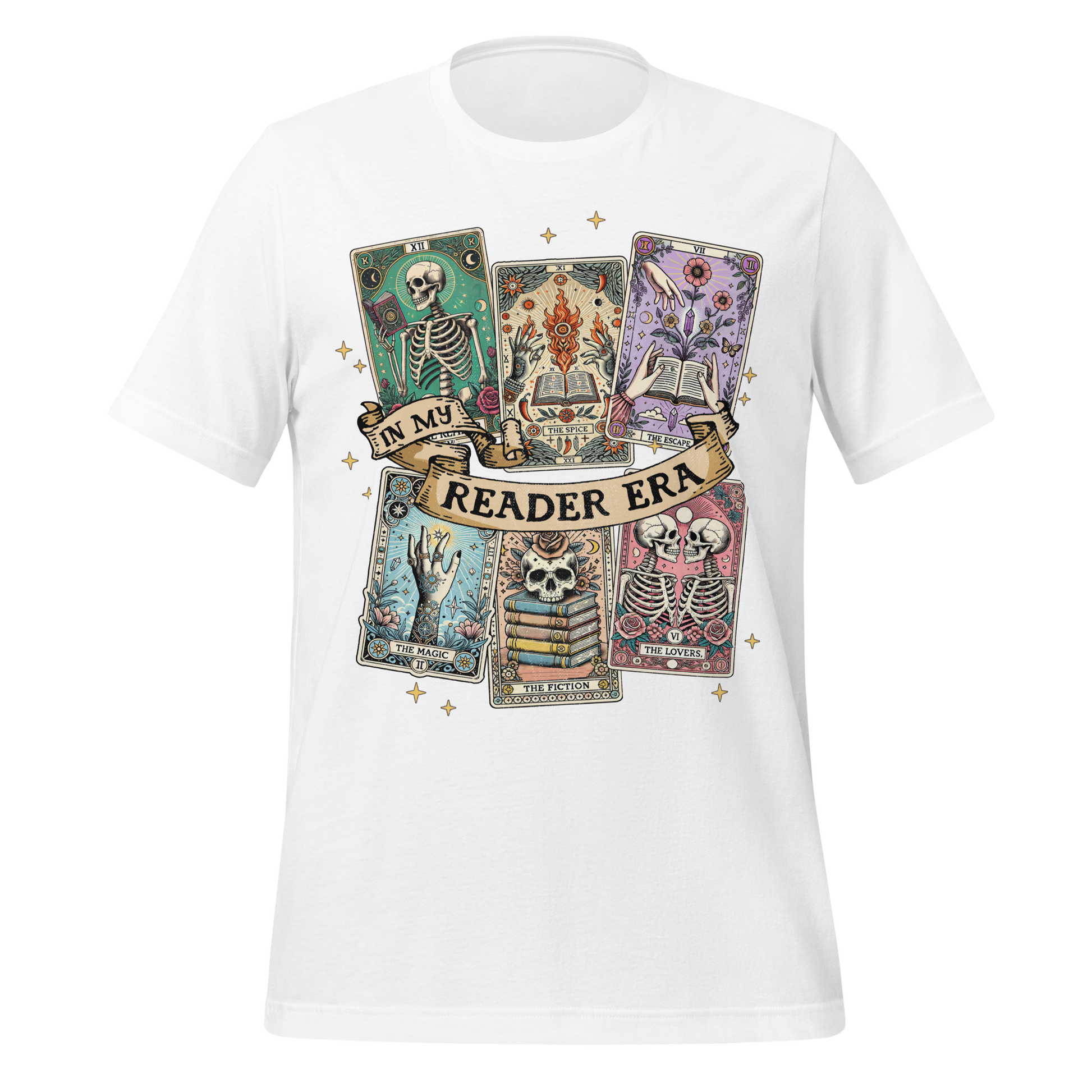 Halloween Tarot Book Club Tee - MagicMerchEmporium