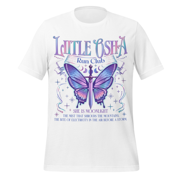 Moonlight Runner Tee in White