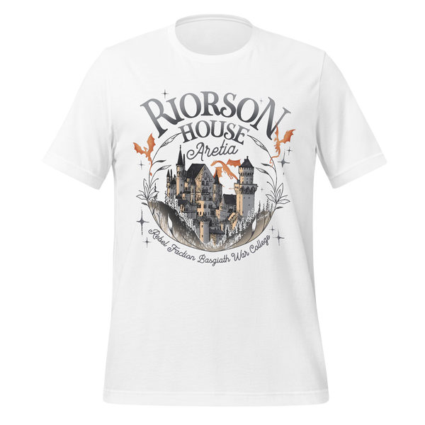 Riorson House Tee in White