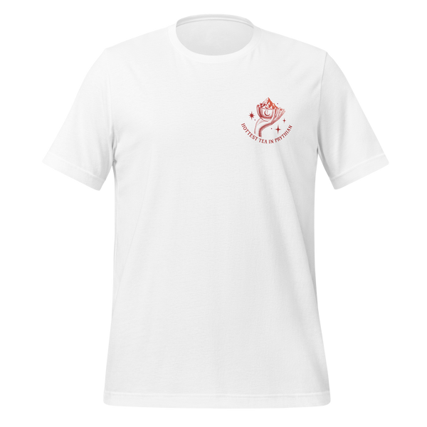 Red Suriel Tea Co Tee in White