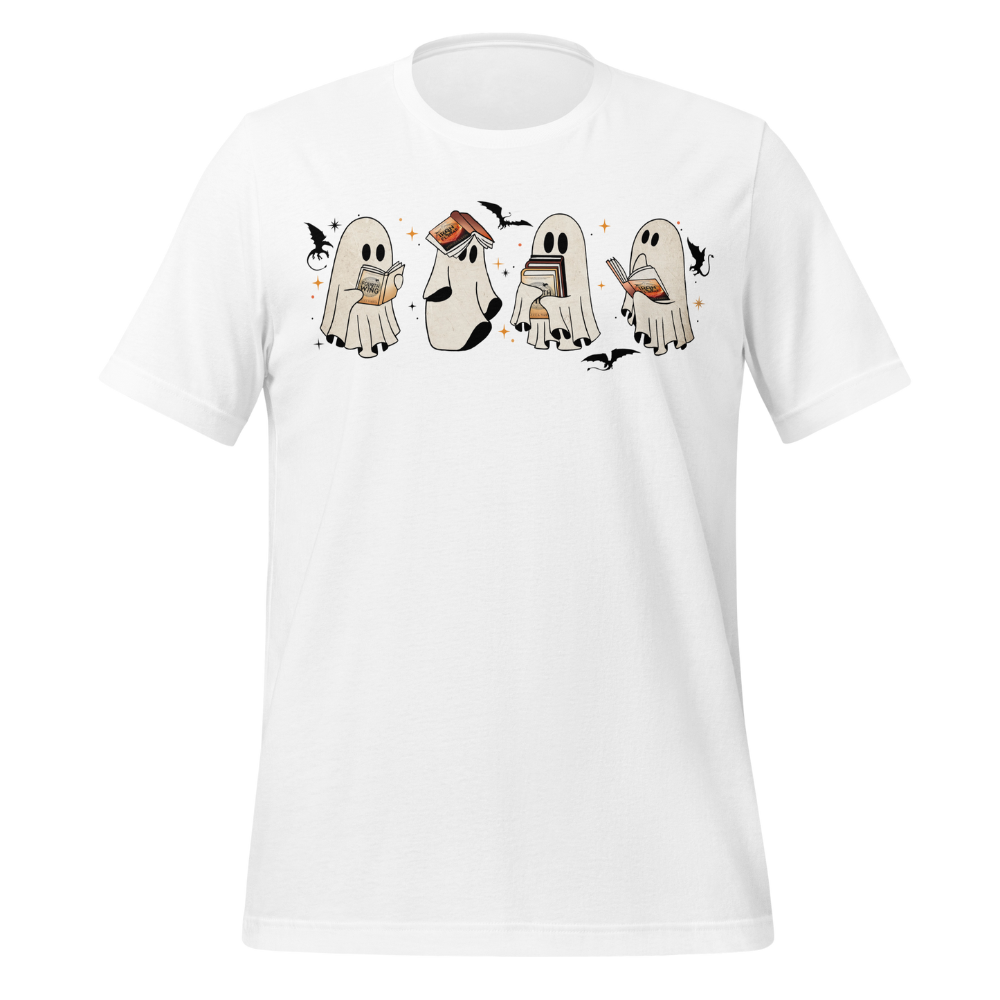 Fourth Wing Ghost Book Tee