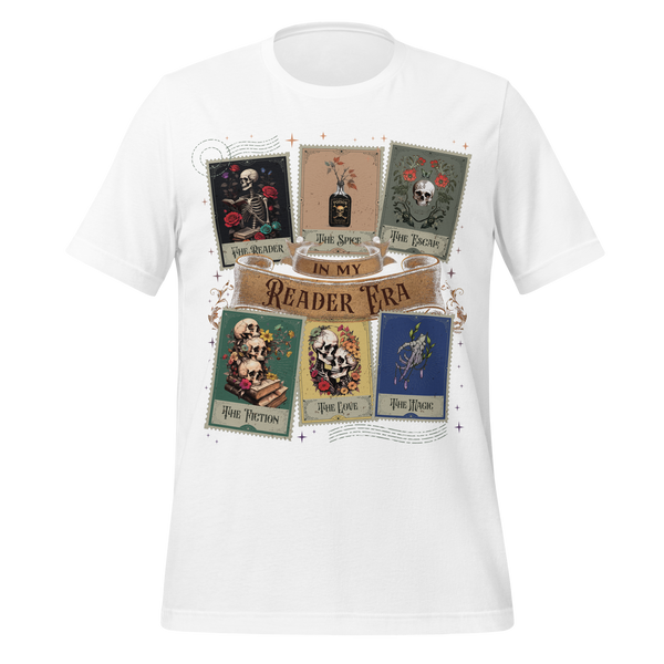 “In My Reader Era” Tarot Card Tee in White