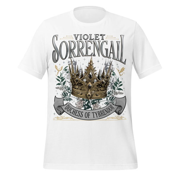 Duchess of Tyrrendor Tee in White