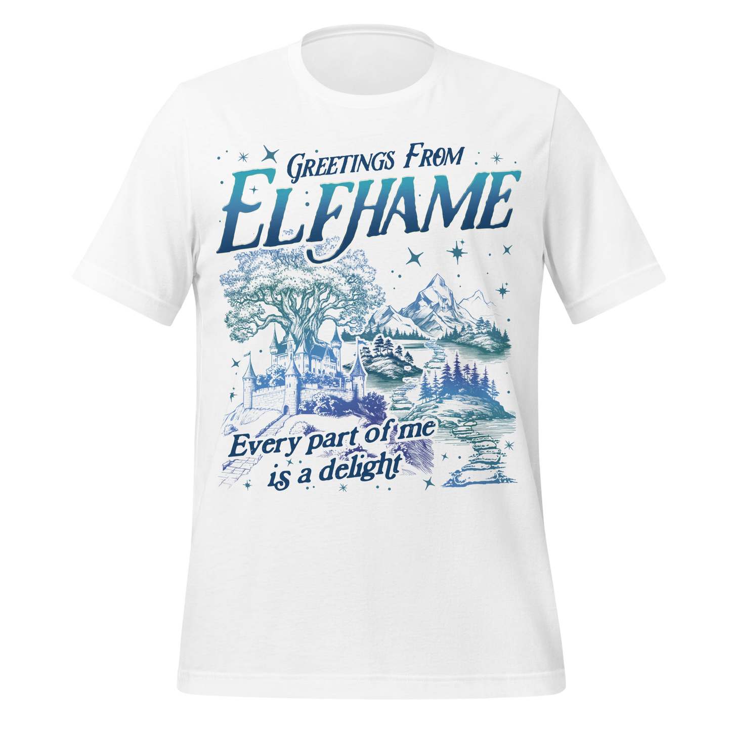 Greetings from Elfhame Tee - MagicMerchEmporium