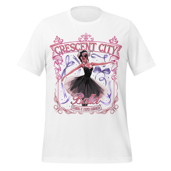 Crescent City Ballet Tee in White