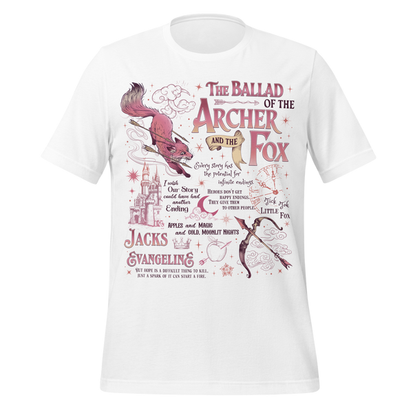 Archer & Fox Romantasy Tee in White