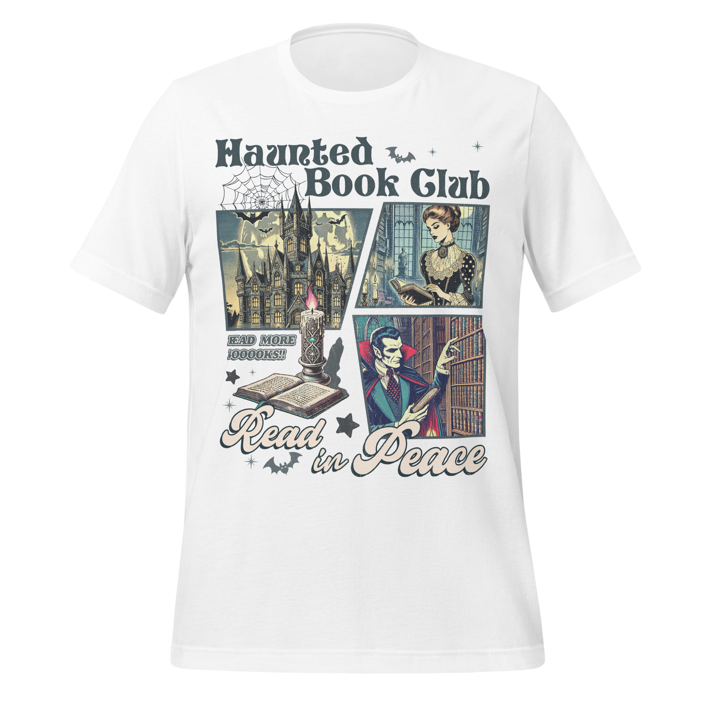 Haunted Book Club Tee - MagicMerchEmporium