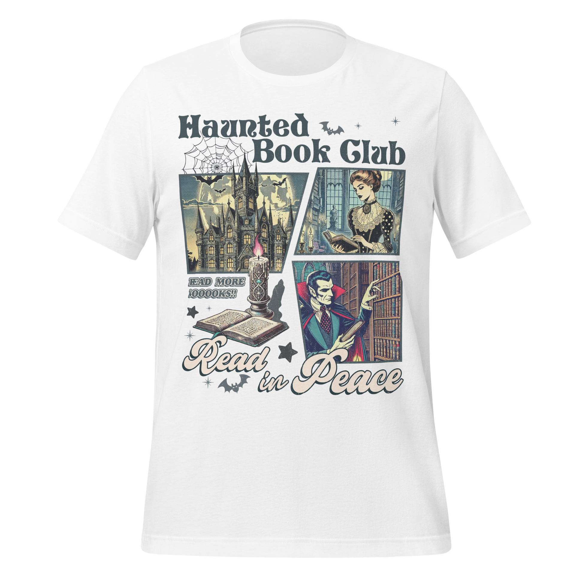 Haunted Book Club Tee - MagicMerchEmporium