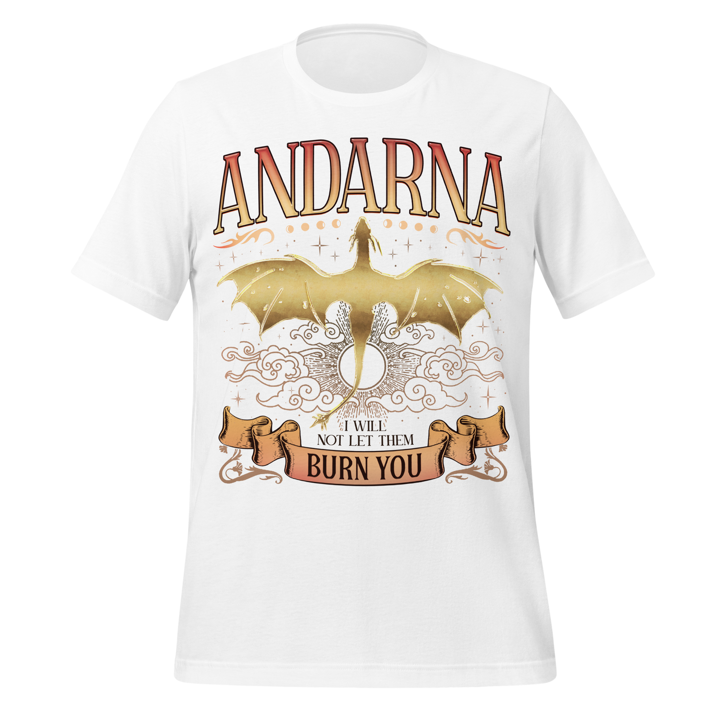 Golden Andarna Dragon Tee