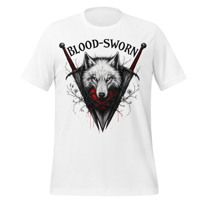 Blood Sworn Wolf and Swords Tee