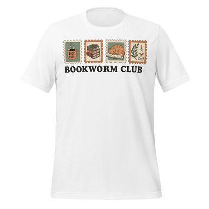 Bookworm Club Stamps Tee