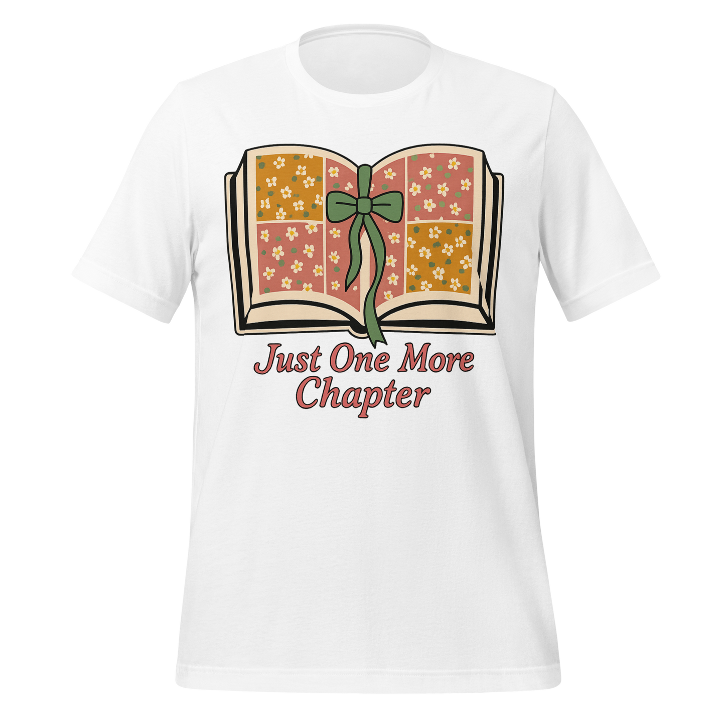 Open Book Just One More Chapter Tee