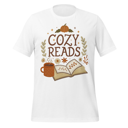 Cozy Reads with Pumpkin and Coffee Tee