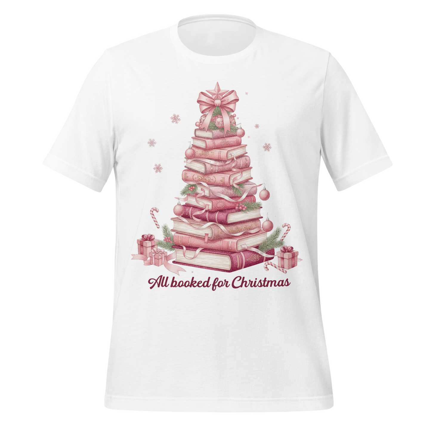 All Booked For Christmas Tee