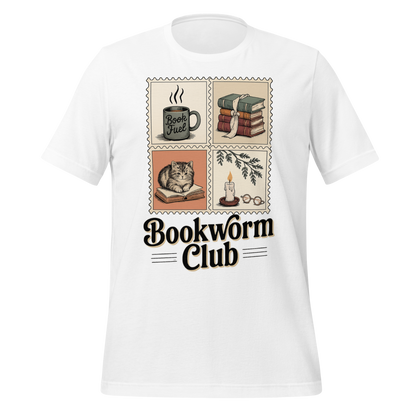 Bookworm Club Stamps Tee