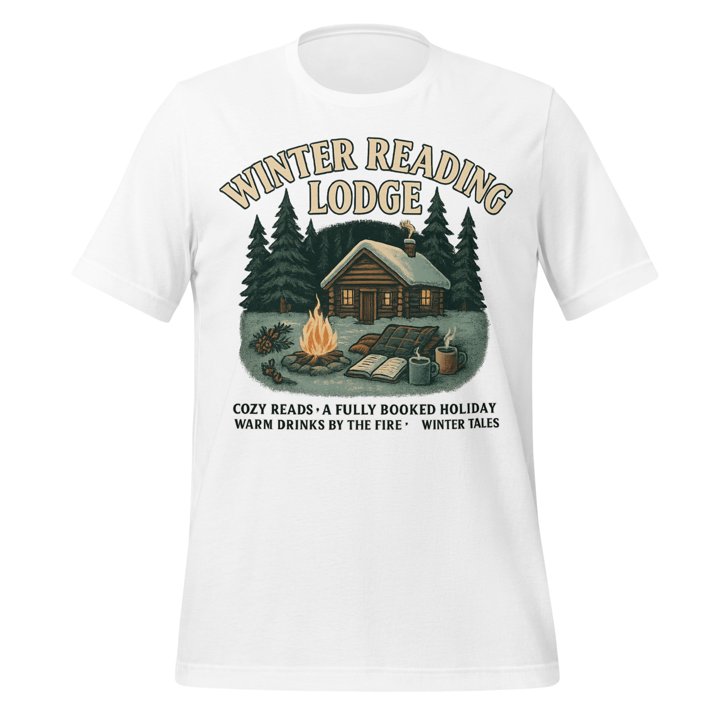 Winter Reading Lodge Tee