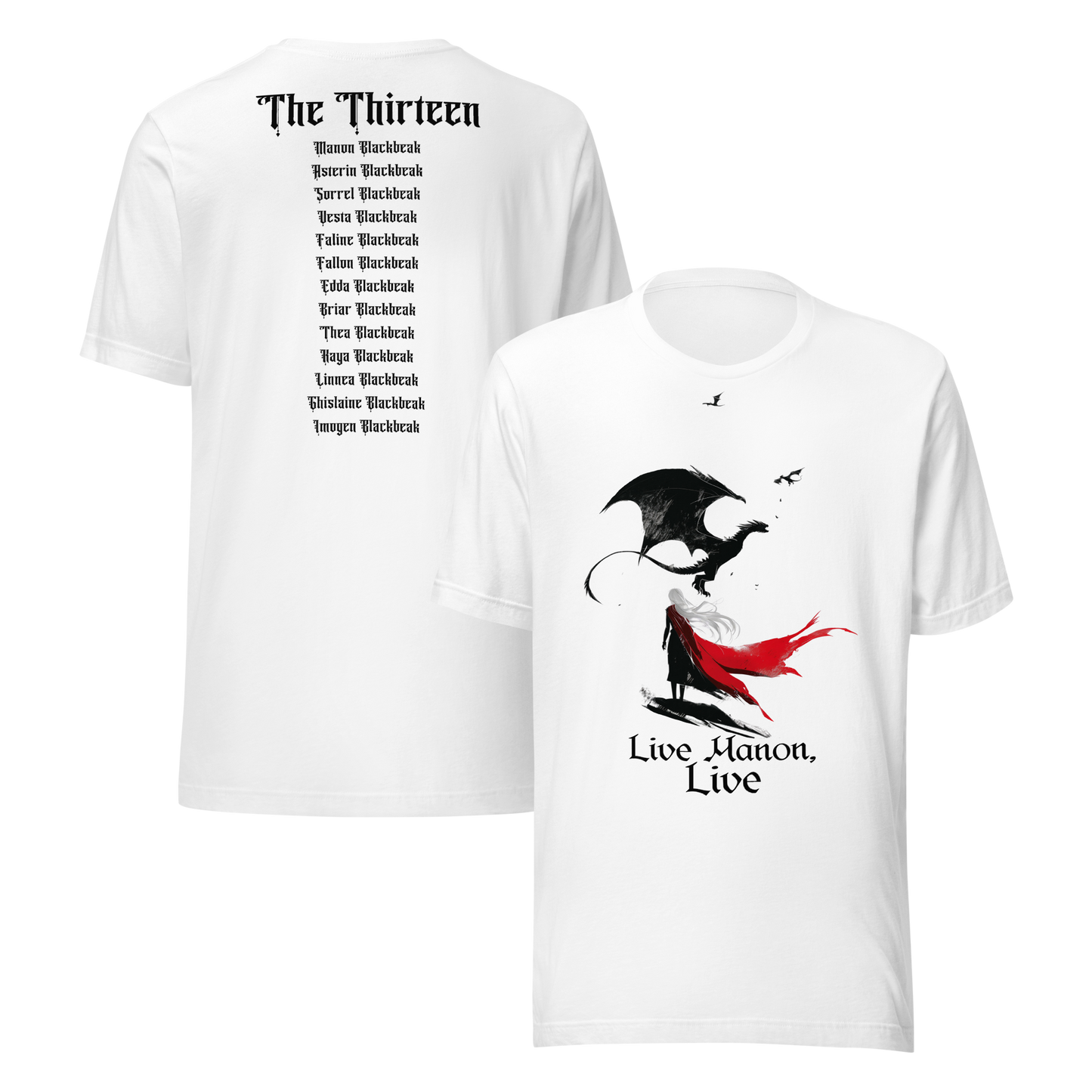 "Live, Manon, Live" The Thirteen Tribute Tee - MagicMerchEmporium