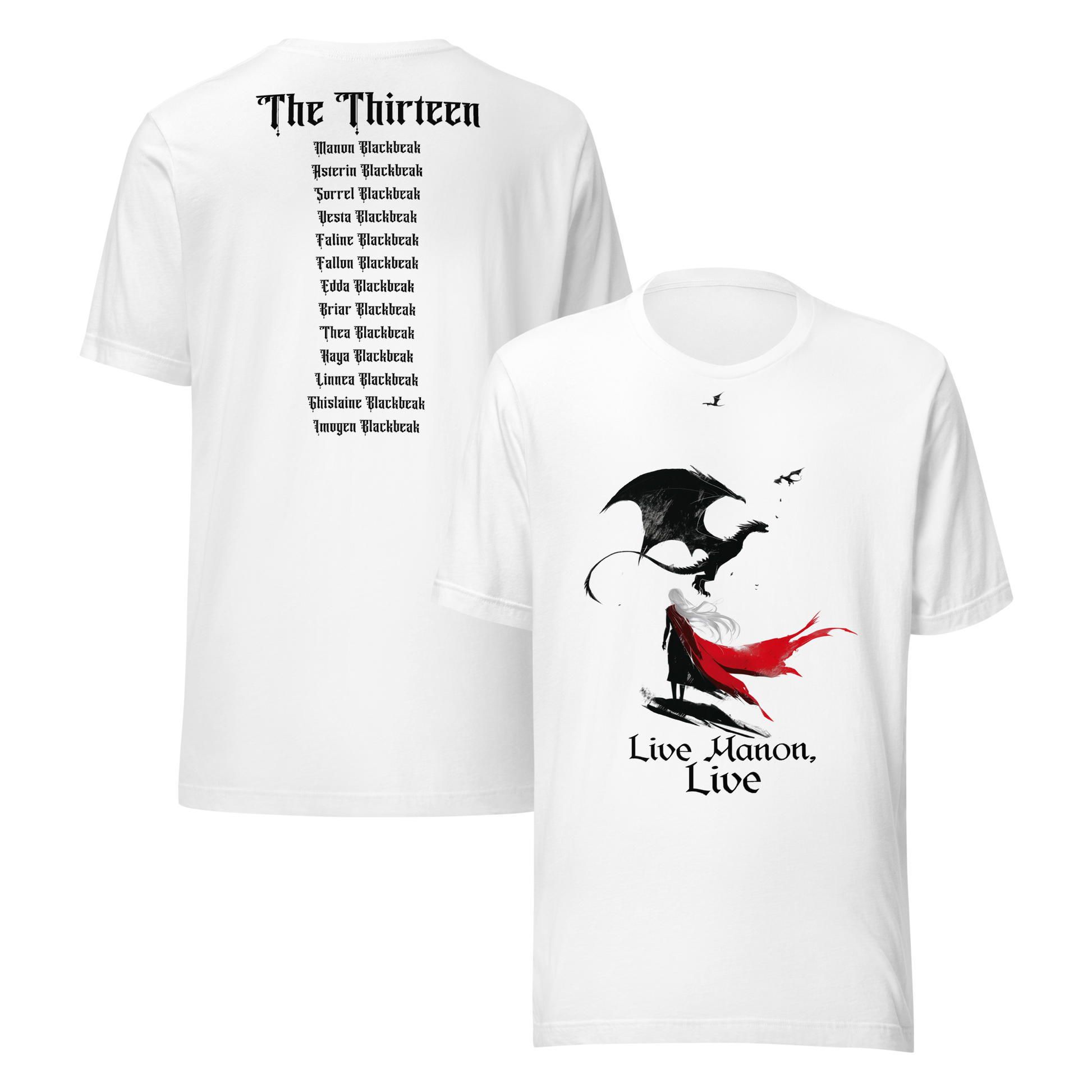 "Live, Manon, Live" The Thirteen Tribute Tee - MagicMerchEmporium