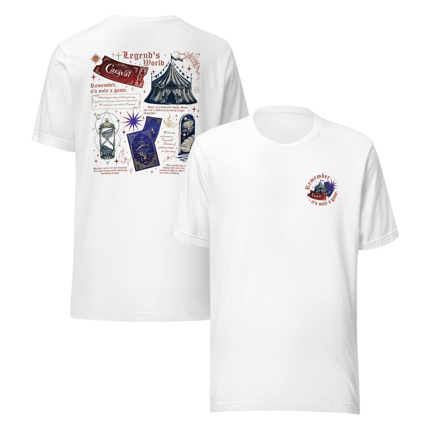 Caraval Legend’s World Tee - MagicMerchEmporium
