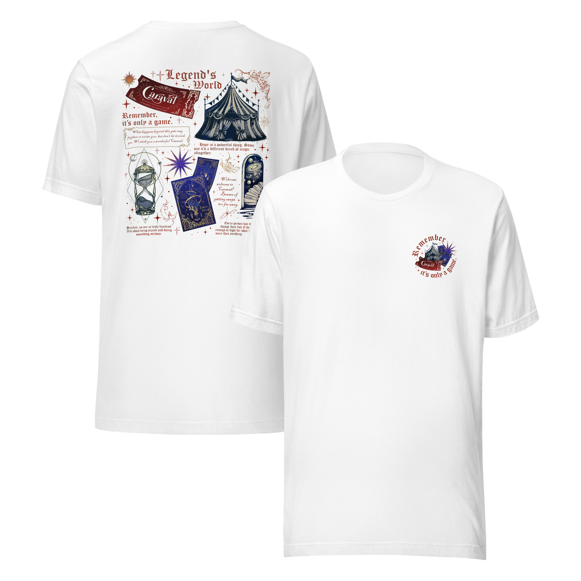 Caraval Legend’s World Tee - MagicMerchEmporium
