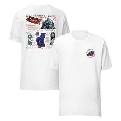 Caraval Legend’s World Tee - MagicMerchEmporium