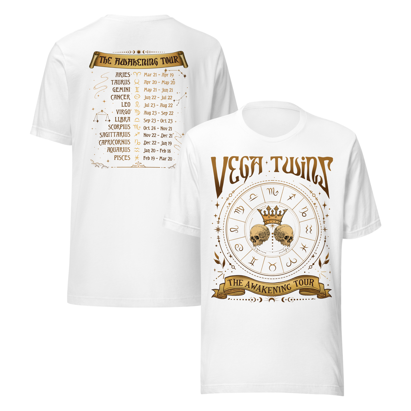 Zodiac Academy Dark Academia Tee