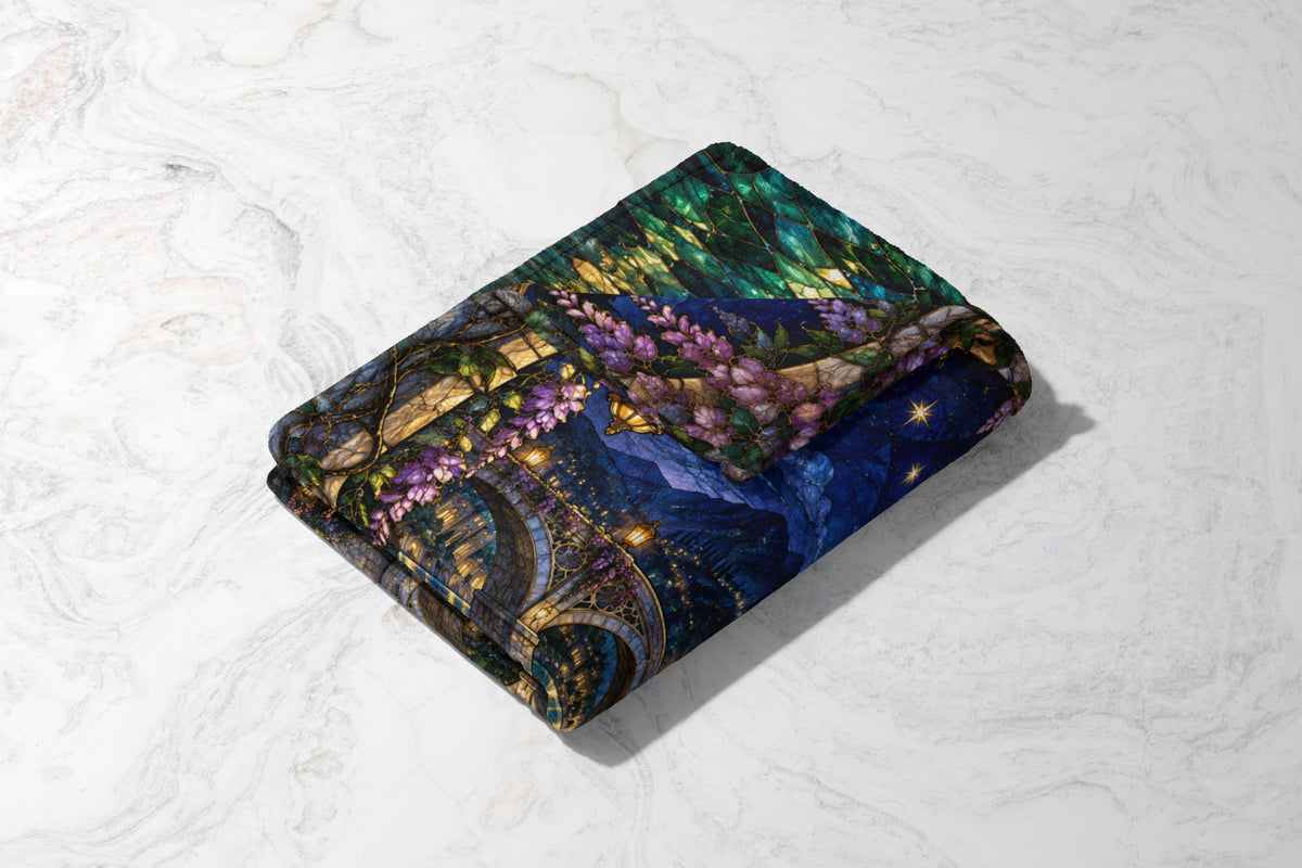 Velaris Velveteen Plush Blanket folded