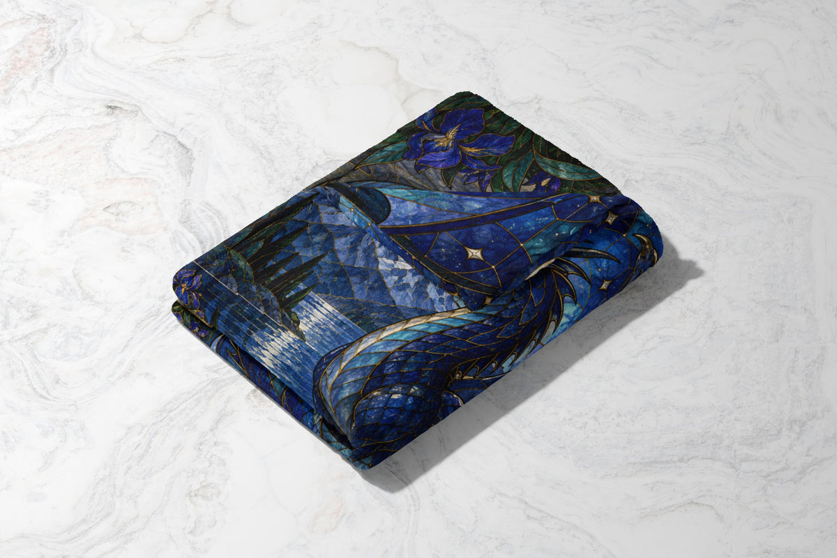 Sgaeyl Velveteen Plush Blanket folded