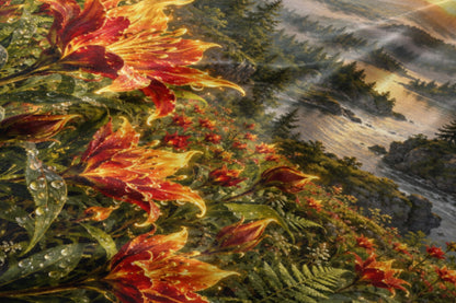 Kingsflame Velveteen Plush Blanket close-up