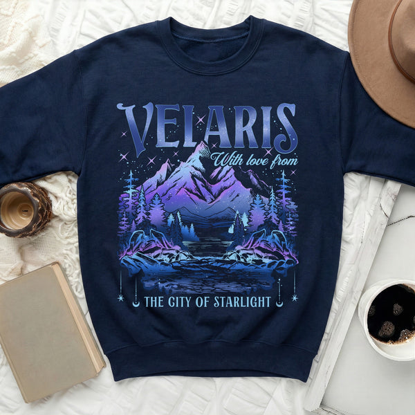 With Love From Velaris Sweatshirt in Navy