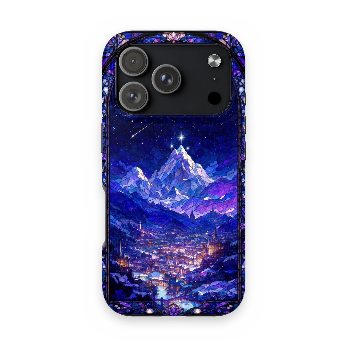 Velaris Stained Glass Phone Case on iPhone 18 Pro