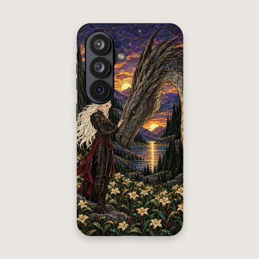 Wildflower Truce Phone Case on Samsung Galaxy S26