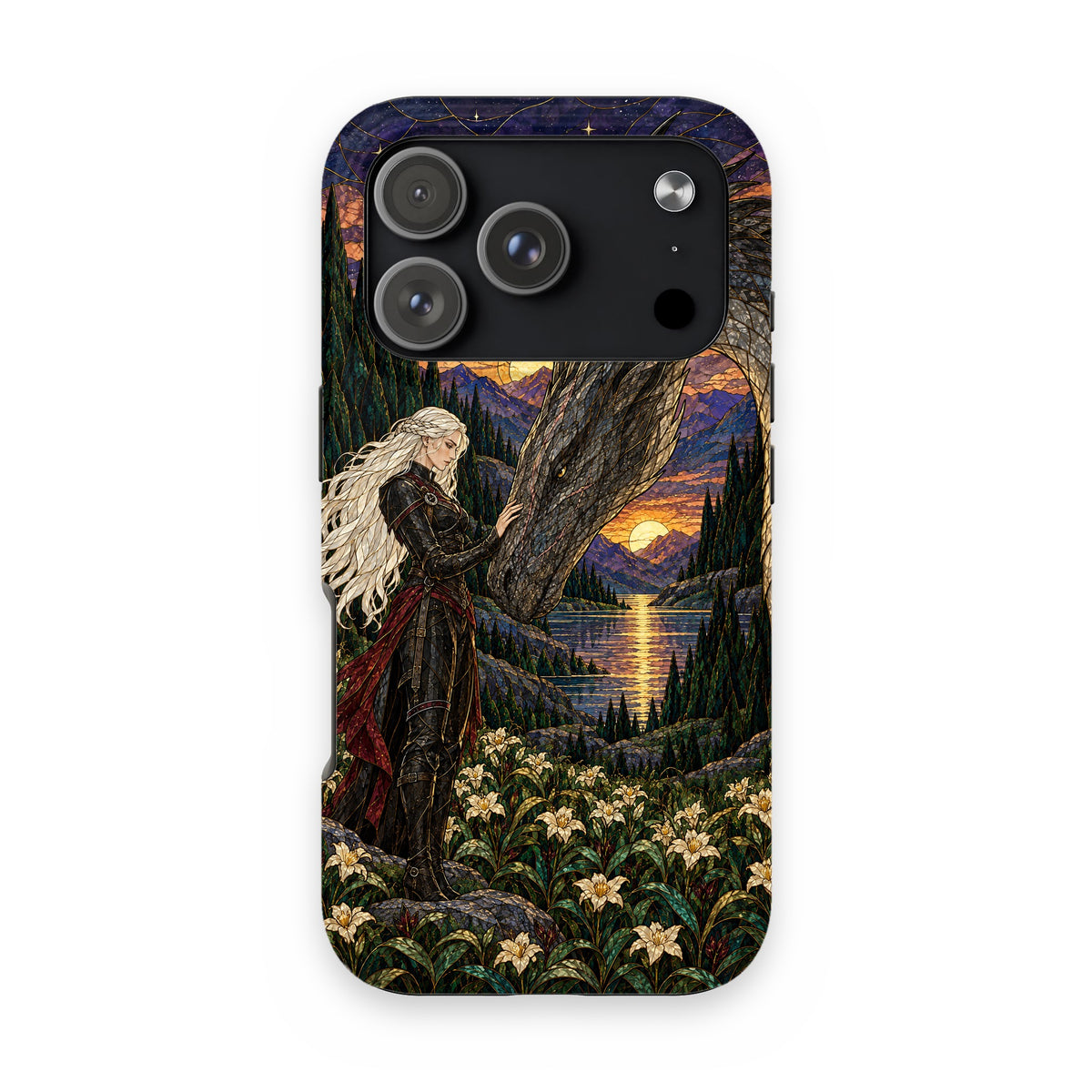 Wildflower Truce Phone Case on iPhone 18 Pro