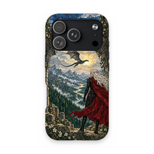 Wyvern at the Mountain Pass Phone Case on iPhone 18 Pro