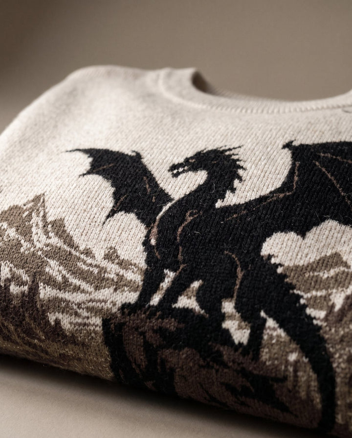 Knitted-In Design